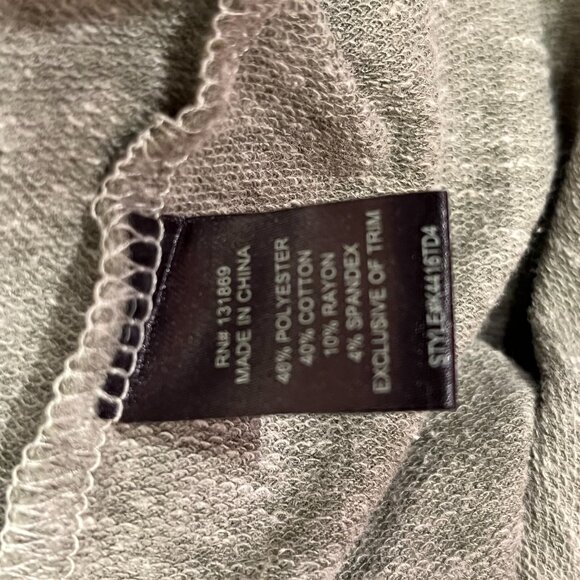 Honey And Sparkle Long Sleeve Crop Top Hunter Green Women's Size XL ~ NWT - Picture 9 of 10